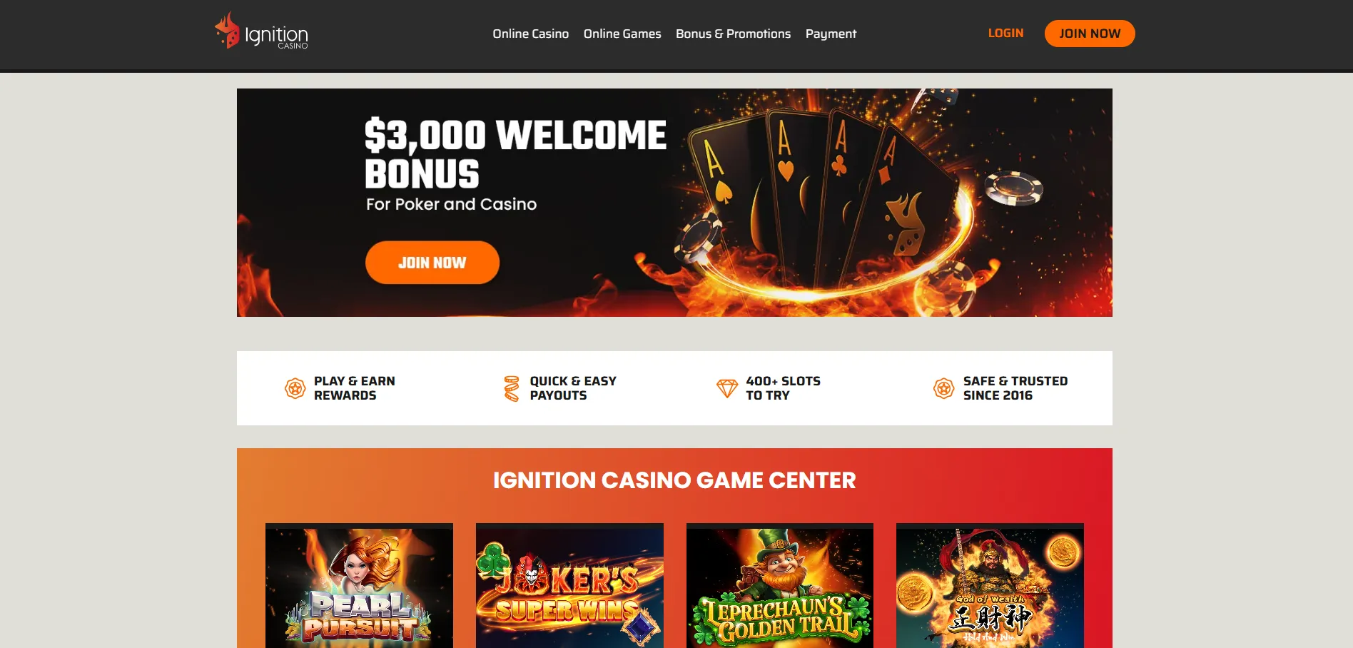 Ignition Casino Bonus Code 2024 For Existing Players Ignition Casino: Play Games & Get Bonuses in 2025